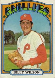 1972 Topps Baseball Cards      587     Billy Wilson